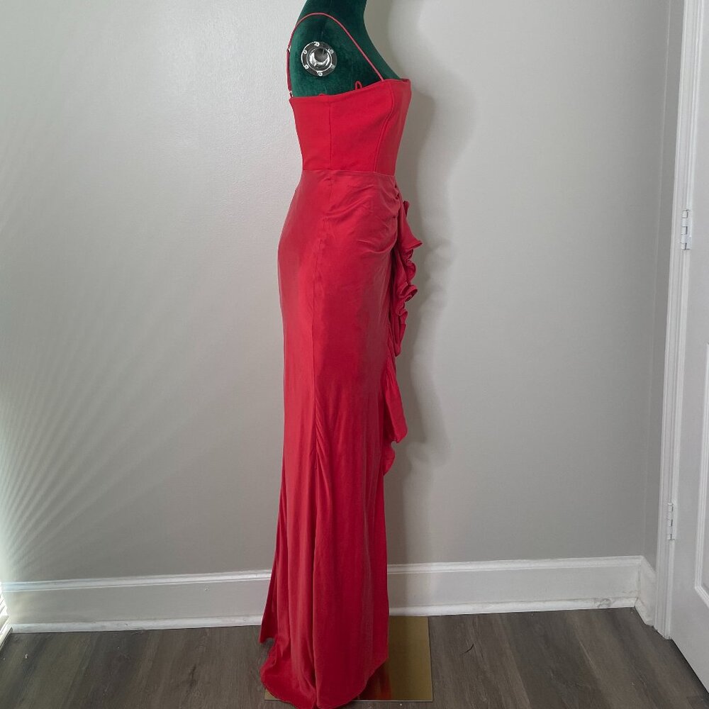 NWT | Cinq A Sept | Drina Gown in Pimento Red - Picture 2 of 4